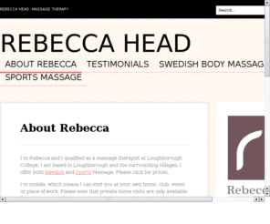 rebeccahead.com: Rebecca Head
Massage Therapist