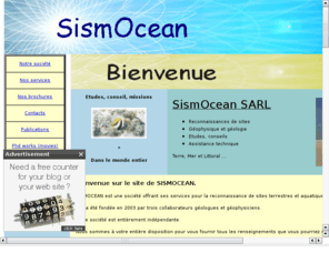 sismocean.com: SismOcean
Geophysical company, Marine and land geophysic survey