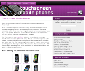 touchscreenmobilephonestore.co.uk: Touch Screen Mobile Phones - Touch Screen Mobile Phone Store - Touch Screen Mobile Phone Store
Looking for the latest touch screen mobile phones? Check out these fantastic deals.