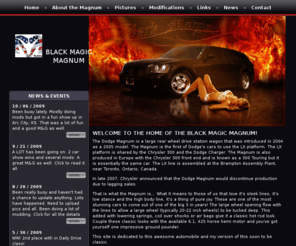 blackmagicmag.com: Black Magic Magnum
Dodge Magnum