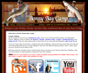 bonnybay.com: Ontario Walleye Fishing Muskie Fishing - Bonny Bay Camp
Dryden Ontario Walleye Fishing Muskie Fishing Northern Pike Fishing Smallmouth Bass Fishing Wabigoon Lake Whitetail Deer Hunting