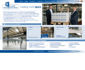 kadermagazijnsystemen.com: Kader Magazijnsystemen - Magazijnstelling nodig? De specialist in magazijnstellingen en entresolvloeren
Kadermagazijnsystemen