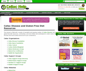 celiachelp.com: Celiac Disease Help & Resources
Find a large collection of quality resources for people with Celiac Disease or following a strict gluten free diet.