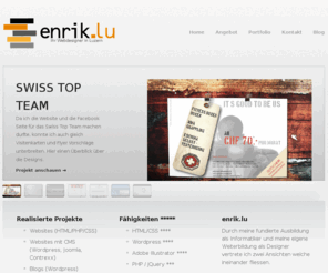 enrik.lu: enrik.lu | Enrik Berisha ist Ihr Webdesigner in Luzern
