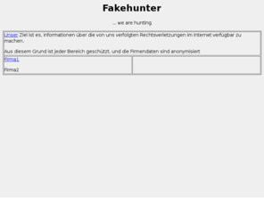 fakehunter.com: Fakehunter
