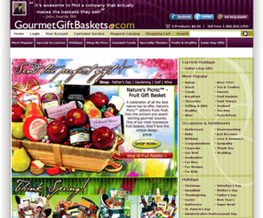 gormetgiftbasket.com: Gift Baskets | Gourmet Gift Baskets | Wine Gift Baskets | Fruit Baskets
Gourmet Gift Baskets for every occasion.  Fast delivery for Corporate, Gourmet, Fruit and Wine Baskets.  Now shipping for Easter! Call toll free 1-866-842-1050