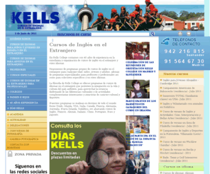 kellsonline.com: www.kellscollege.com
En Kells College disponemos de cursos de idiomas en el extranjero adaptados a niños y jóvenes, adultos, profesionales, profesores y otras colectivos. Nuestra experiencia contrastada durante más de 40 años nos permite ofrecer cursos de inglés, francés, aleman, etc en los paises nativos: Irlanda, Gran Bretaña, USA, Canada, Francia, Nueva Zelanda, Sudafrica y muchos más destinos.