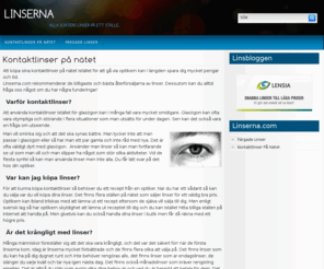 linserna.com: Köp kontaktlinser på nätet - Linserna.com
