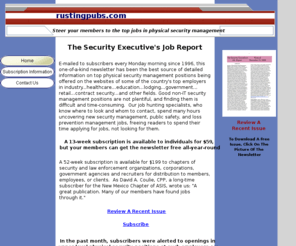 rustingpubs.com: Home
security job search