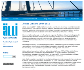 alliohjelma.info: Älykäs Liikenne 2007-2010
