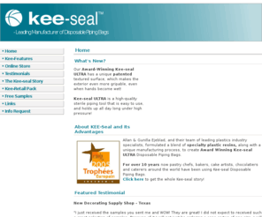 kee-seal.com: Kee-seal Ultra
Kee-seal ULTRA is a high-quality sterile piping tool that is easy to use, and holds up all day long under high pressure!