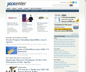 sdasing.com: JAXenter Magazine - Java Development & Software Architecture
JAXenter Magazine provides Java Developers and Software Architects with the latest news, videos and events on Java, Enterprise Architectures and SOA.