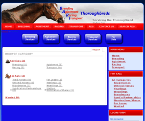 bart-thoroughbreds.com: BART Thoroughbreds :: For All Your Thoroughbred Needs
BART Thoroughbreds