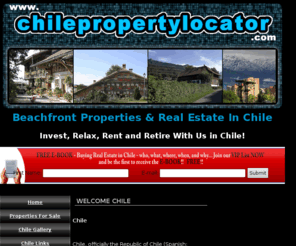 chilepropertylocator.com: Chile Property For Sale, Beachfront Real Estate In Chile, Chile Properties
Chile Property For Sale, Beachfront Real Estate In Chile, Chile Properties