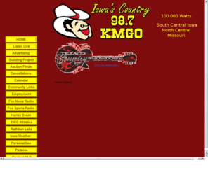 kmgo.com: IOWA'S COUNTRY 98.7 KMGO CENTERVILLE/OTTUMWA
