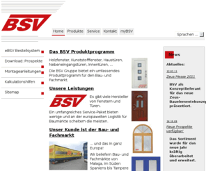 mybsv.com: BSV International GmbH: Home
