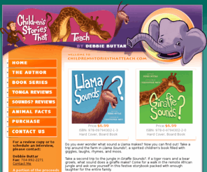 storiesthatteachchildren.net: Children's Stories That Teach - Tonga, Llama Sounds, Giraffe Sounds
Wonderful new Children's Book Follows a Young Elephant's Discovery of Her New Home - ONly to Find out Everything is not as it seems.