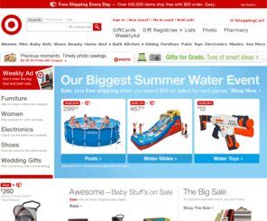 targettech.biz: Target.com - Furniture, Patio, Baby, Toys, Electronics, Video Games
Shop Target and get Bullseye Free shipping when you spend $50 on over a half a million items. Shop popular categories: Furniture, Patio, Baby, Toys, Electronics, Video Games.