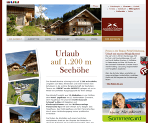 wilde-kulinarik.com: Das Almdorf auf der Reiteralm - Almwelt Austria
Almwelt Austria - Homepage - In einem der schönsten Skigebiete Österreichs - oberhalb von Schladming - direkt an der Piste von Planai-Hochwurzen, mit fantastischem Blick auf Schladming, Ramsau und den Dachstein.