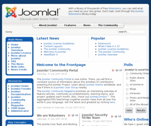 efficiencydesign.com: Welcome to the Frontpage
Joomla! - the dynamic portal engine and content management system
