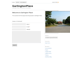 elogicsystems.com: GarlingtonPlace — Garlington Place Homeowners Association
Garlington Place Homeowners Association