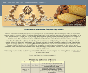 gourmetgoodiesbyalisha.com: Welcome to Gourmet Goodies by Alisha
Home Page