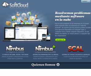 soft-cloud.com: Soft Cloud Solutions
Creamos soluciones en sistemas por internet prácticas e intuitivas, que facilitan y mejoran la productividad de los procesos.