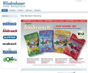 wiedenbauer.com: Die Bonbon-Factory
Joomla! - dynamische Portal-Engine und Content-Management-System