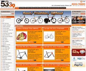 5339.co.uk: Buy Road Bikes, Triathlon Bikes, Mountain Bikes, BMX Bikes and Accessories
We Sell Road, Triathlete and Off Road Bikes - Stocking some of the biggest Brands in Cycling