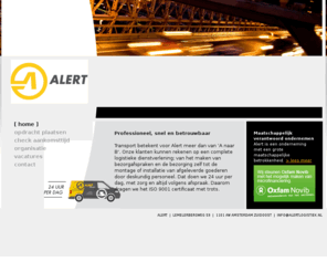 alertlogistiek.nl: Welkom bij ALERT
Alert Koeriers