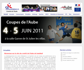 aubehandball.org: Site du comité de l'Aube de handball
Joomla! - le portail dynamique et système de gestion de contenu