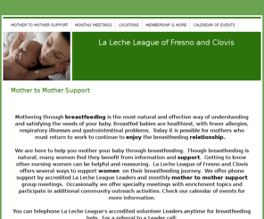 lllfresno.org: Mother to Mother Support
La Leche League of Fresno Clovis - Breastfeeding Support