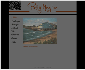 pattymegliostudio.com: Patty Meglio Artist Main Page
Patty Meglio Fine Art, Modern Impressionist paintings of New England Landscapes, Seascapes, and Still Life