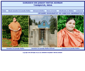 janakymatha.org: GURUDEVI SRI JANAKY MATHA ASHRAM
