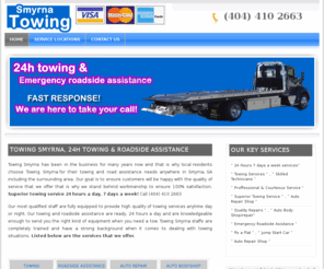 smyrna-tow.com: Towing Smyrna, Smyrna Towing (404) 410 2663, Tow Smyrna, Smyrna Tow
Towing Smyrna, Smyrna Towing (404) 410 2663, TOWING Tucker - Towing Smyrna in Georgia provides Towing Services, auto repair and auto body workshop. Towing Smyrna and surrounding locations