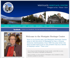 westgateheritagecentre.co.uk: Westgate Heritage Centre : Museum in Thanet at St Saviour's Parish Church Westgate on Sea Thanet Kent
The Westgate Heritage Centre tells the story of Westgate on Sea, a unique Victorian development, on the Isle of Thanet in Kent, from 1865 the year when the first houses were built to the present day. It is located in St Saviour's Parish Church in Westgate on Sea.