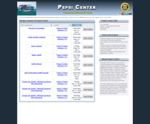 centerdenver.com: Pepsi Center Denver - Pepsi Center Tickets Available from Official-Online-Tickets.com
Official-Online-Tickets.com is your source for Pepsi Center tickets as well as all Denver venue tickets. Get your Pepsi Center tickets as soon as possible.