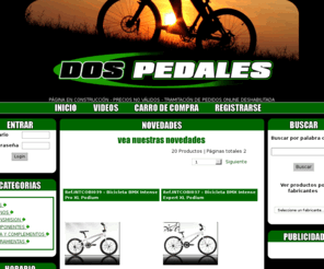 dospedales.com: Unobike - Accesorios y Recambios para Motos, Quads, Minibikes, Competicion, ...
Venta de recambios y accesorios para motocicletas de carretera, cross, supermotard, quads, equipacion para pilotos, neumaticos, accesorios de competicion de alto rendimiento, etc.