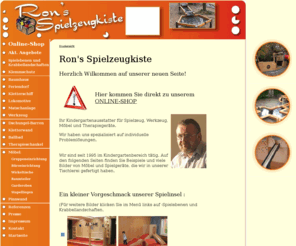 fingerklemmschutz.com: Rons Spielzeugkiste Kindergartenbedarf
Ron's Spielzeugkiste - Ihr Kindergartenausstatter.