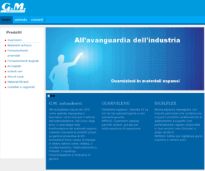 gmautoadesivi.com: GM Autoadesivi - guarnizioni in materiali espansi
