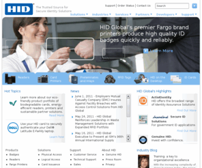 idsecurity.com: HID Global - Secure Identity Solutions - Access Control, Secure Card Issuance
HID Global is the trusted leader in providing access control and secure identity solutions, including secure card issuance, RFID technology, eGovernment and two factor authentication.