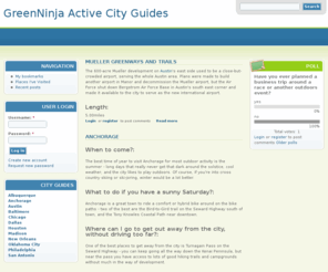 portalbook.com: GreenNinja Active City Guides
