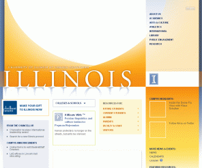 uiuc.edu: University of Illinois at Urbana-Champaign
Information for students, alumni, and parents from Illinois’ flagship public university, a world leader in research, teaching, and public engagement.