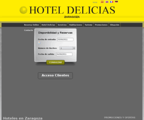 zaragozahoteldelicias.com: Hoteles en Zaragoza cerca de la estacion | Hotel Delicias
Descubre uno de los Hoteles en Zaragoza mejor ubicados. Hoteles cerca de la Estacion de Zaragoza - Hotel Delicias.