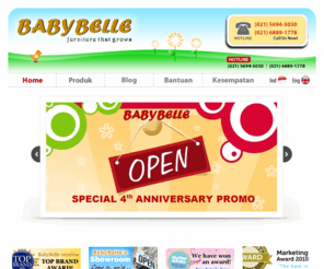 babybelle.co.id: BabyBelle.co.id - Ranjang bayi, box bayi, perabotan bayi, perlengkapan bayi dan produk bayi lainnya
Dapatkan ranjang bayi dan furniture bayi bergaransi lainnya dari BabyBelle