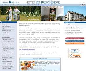 hoteldewitteraaf.info: Fletcher Hotel-Restaurant De Burghoeve in Valkenburg in de provincie Limburg - Home »
Omringd door het prachtige Limburgse heuvellandschap en slechts enkele kilometers verwijderd van het bekende Drielandenpunt, ligt Hotel-Restaurant de Burghoeve.