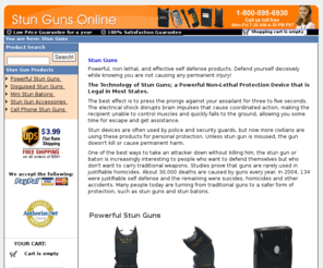 stungunsonline.com: Stun Guns
Stun Guns