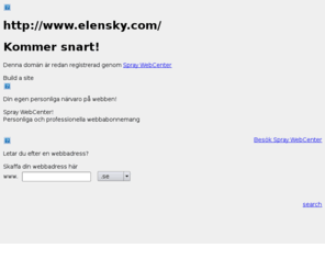 elensky.com: Spray WebCenter
