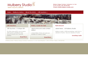 mulberry-studio.com: Oil Paintings West Cork - Mullberry Studio
Innishannon Artist - Oil Painting