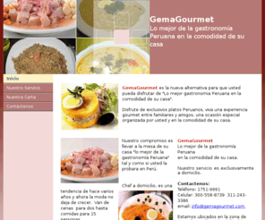 gemagourmet.com: Inicio
gemagourmet peruana gastronomia comida ceviche domicilio
